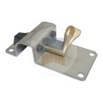 Sabot en inox avec basculeur cupro - aluminium et but�e en caoutchouc hauteur (mm): hauteur (mm) : 40 ...