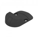 Sabot de portail battant motoris� - composite - noir - tirard