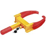 Sabot de voiture ? 480 x 245 x 73 mm ? avec 2 cl�s ? en acier inoxydable ? bloque roue antivol automobile ...