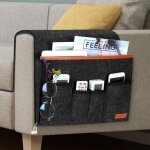 Sac de accoudoir de fauteuil, feutre suspendre organiseur caddy de chaise , support t�l�commande de canap� ...
