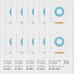 Sacs d'aspirateur 496186 pour festool selfclean ct 36 / ctm 36 e / ctl 36 e cleantec s�rie aspirateur ...