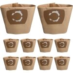 Sac aspirateur pour bosch [lot 10] compatible aspirateur bosch gas 20 l sfc professional