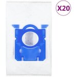 Sacs d'aspirateur pour philips s - bag 20 pcs vidaxl