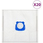 Sacs d'aspirateur pour rowenta ro3125 20 pcs vidaxl