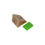 Pochette 6 sacs papier et 1 filtre hepa (255402 - 50205) (zr004101) aspirateur rowenta, moulinex