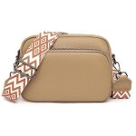Sac bandoulire petit sac  bandoulire en cuir pour femme avec fermeture clair