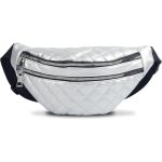 Sac ceinture en cuir avec ceinture rglable (argent) fei yu
