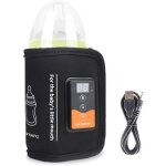 Sac chauffe - biberon avec prise usb - tasse de stockage de chauffe - lait � temp�rature r�glable gardien ...
