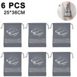 Sacs chaussures anti - poussire en tissu non tiss avec cordon de serrage pour sac de rangement tanche ...