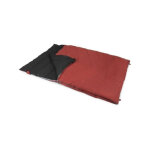 Sac de couchage - kampa - lucerne 8 - 2 personnes - 2, 25 m x 1, 5 m - rouge