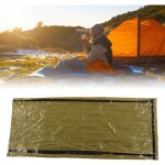 Sac de couchage de survie d'urgence isolation thermique film aluminium pe sac de survie bivouac avec ...