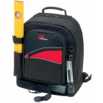 Sac a dos pour outils, noir / rouge, 34 x 20 x 40 cm plano