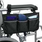 Sac de fauteuil roulant pour accoudoir - sac de fauteuil roulant oxford - sac de scooter portable �tanche ...