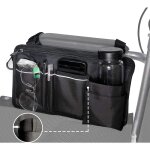 Sac pour fauteuil roulant avec poches - sac latral universel tanche pour accoudoir pour fauteuil roulant ...