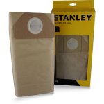 Sacs filtrants en papier 30 l pour aspirateurs solides et liquides (5 pcs) - stanley