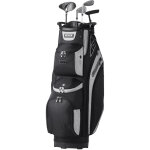 Sac de golf 90 cm, sac chariot pour clubs de golf avec separateur de 14 compartiments et 13 poches, organisate ...