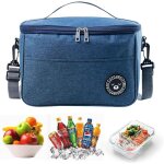 Sac isotherme pliable, petit sac isotherme, sacs � lunch �tanches, sac isotherme avec fermeture �clair, ...