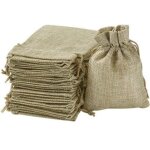 Sac jute, petite pochette tissu , pochette lin 100 pcs , sac de toile de jute pochon dragees sachet lavande ...