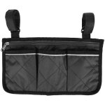 Sac latral pour fauteuil roulant, sac pour fauteuil roulant, pochette pour accessoires d'accoudoir de ...