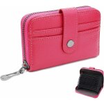 Sac  main en cuir vritable pour femmes avec blocage rfid (rouge) - fei yu