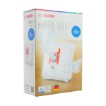 Sac microfibre par 4 type g bbz41fgall 17003048 pour aspirateur bosch hanseatic, karcher, selecline, ...