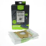 Sacs microfibres adaptable par 4 heep00 + rec pour aspirateur