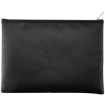 Sac de notaire 34 x 24, 5 cm avec fermeture � glissi�re, sac d'argent portable et s�curis�, pochette ...