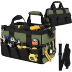 Sac � outils professionnel, sac � outils pour �lectriciens avec 21 compartiments �tanche, grande capacit� ...