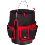 Sac  outils de seau multi - usages poches jardin kit de rangement pour outil de seau tanche porte - ...