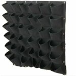 Sac � plantes mural 36 poches, jardini�re verticale en feutre r�sistant, mur v�g�tal ext�rieur et int�rieur ...