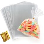 Sac plastique transparent 200pcs sac opp 15x20cmsachet bonbon en cellophane sachet transparent cadeau ...