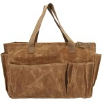 Sac � pot en toile, imperm�able, r�sistant � l'usure, grande capacit�, poign�e confortable pour le camping, ...