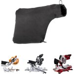 Sac � poussi�re pour scie � onglet mod�le 255, sac � sciure noir 9 pouces avec fermeture �clair et support ...