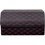 Sac de rangement pour coffre de voiture deluxe pu leather car trunk bag large capacity waterproof storage ...