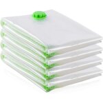 Sacs de rangement extra - larges sous vide 4 - pack g�ants [130x100cm] pour v�tements, couettes / literie ...