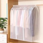 Sac de rangement imperm�able � fermeture �clair 3d, antipoussi�re, suspension pour v�tements