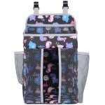 Sac suspendu pour berceau, sac de rangement pour couches en polyester noir 4325 Sac suspendu pour berceau, sac de rangement pour couches en polyester noir 4325