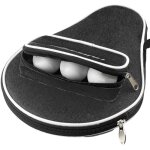 Sac de transport pour raquettes de tennis de table avec poche � balles, �tanche et protection int�rieure. ...