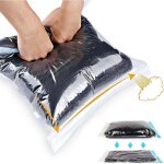 Sacchetti di compressione - confezione da 10 sacchetti salvaspazio - non richiede vuoto o pompa - sacchetti ...