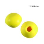 Sachet de 200 paires de bouchons bop anti - bruit earline pour arceau 30220 - 30221