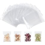 Sachet plastique transparent 7 x 10 cm, lot de 100 sachet zip pochon plastique, sachets plastiques refermables ...