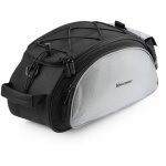 Sacoche de coffre de vélo avec bandoulière, 13l, noir Sacoche de coffre de vélo avec bandoulière, 13l, noir