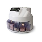 Liderpapel - safescan 1250 - compteuse et trieuse de pièces en euros Liderpapel - safescan 1250 - compteuse et trieuse de pièces en euros