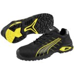 Puma safety shoes - chaussures de s�curit� basses amsterdam low s3 src - noir / jaune 42
