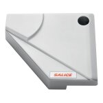 Salice - cache pour ferrure relevable parall�le evolift - d�cor : titane