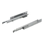 Salice - coulisse invisible futura push sortie totale - longueur : 600 mm