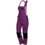 Fashion securite - salopette de travail femme violet et noir - fashion scurit - rsistante, confortable ...