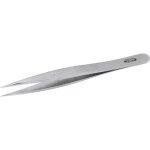 Brucelles sam 367 - 16 pointe plate en inox, l. 120 mm ( prix pour 1 )