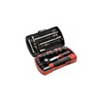Sam outillage - coffret pocket light 39 douilles et accessoires sam - 73r39