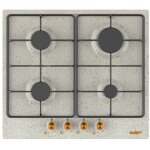 Samet cuisini�re � 4 feux de 60 cm avoine diomede h4. 5xl58xp51